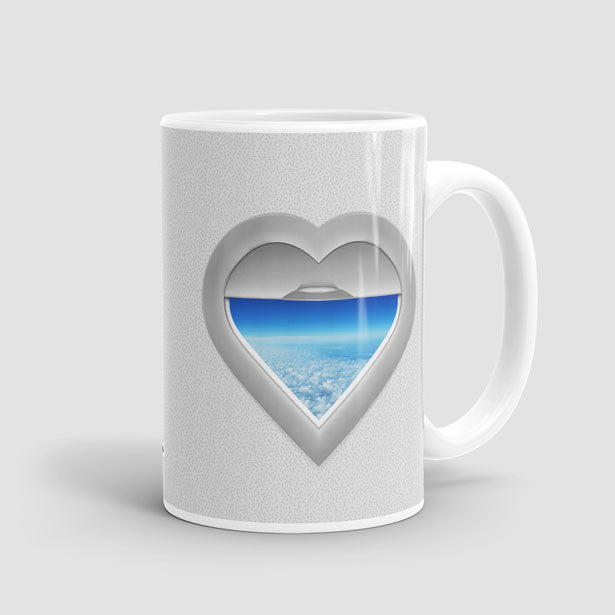 Heart Window - Mug - Airportag
