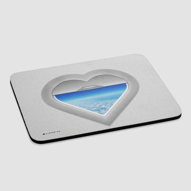 Heart Window - Mousepad - Airportag