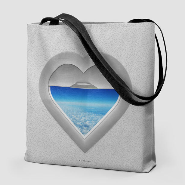 Heart Window - Tote Bag - Airportag