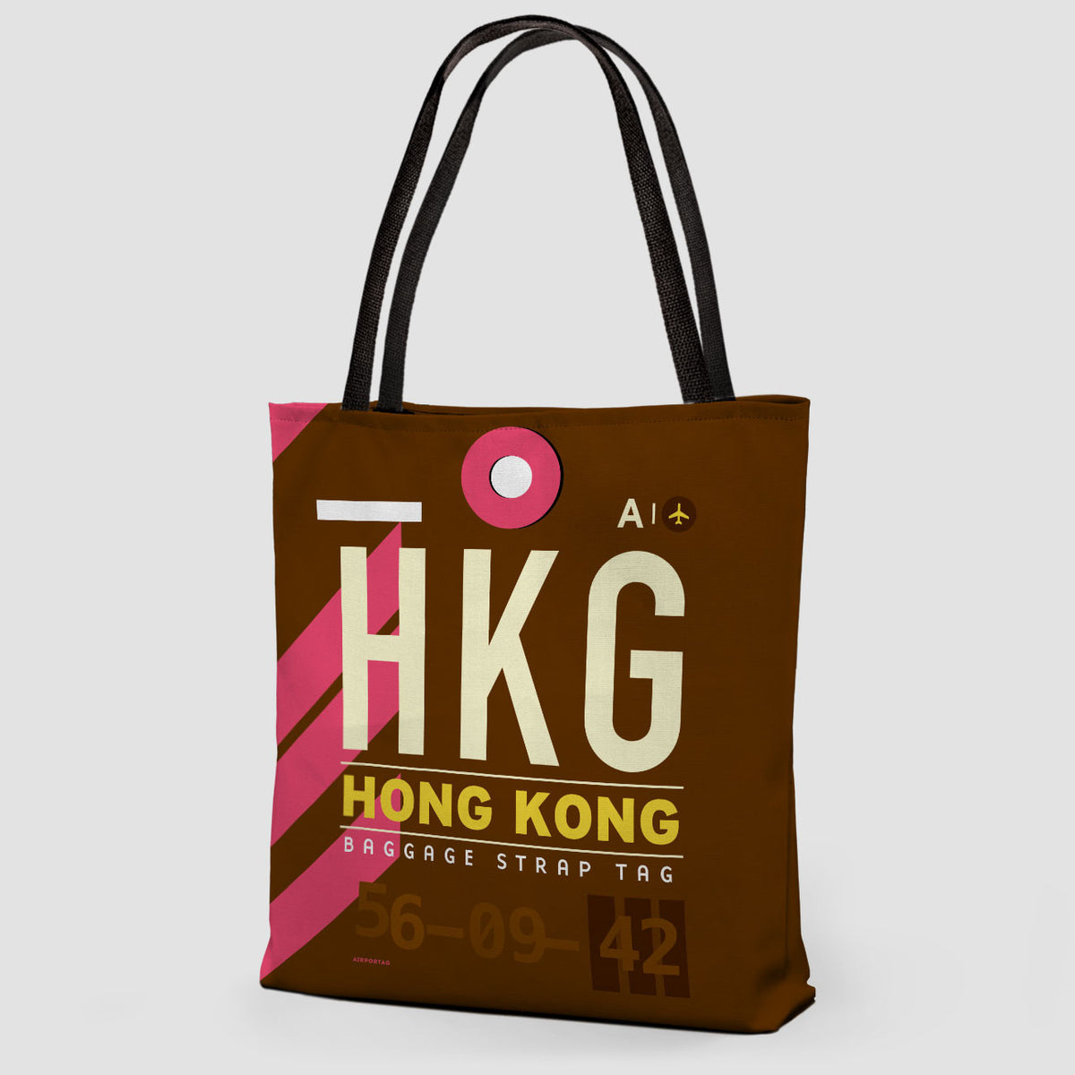 Tote Bag HKG Hong Kong Intl Airport