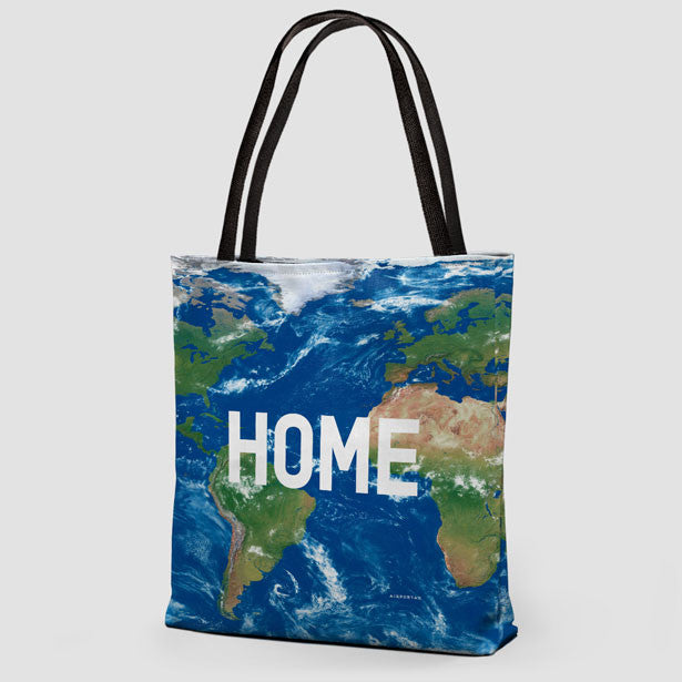 Home - Earth - Tote Bag - Airportag