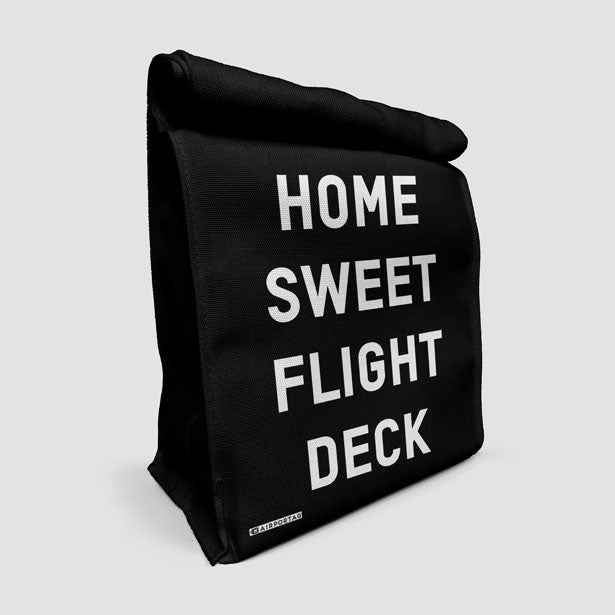 Home Sweet Flight Deck - Lunch Bag airportag.myshopify.com