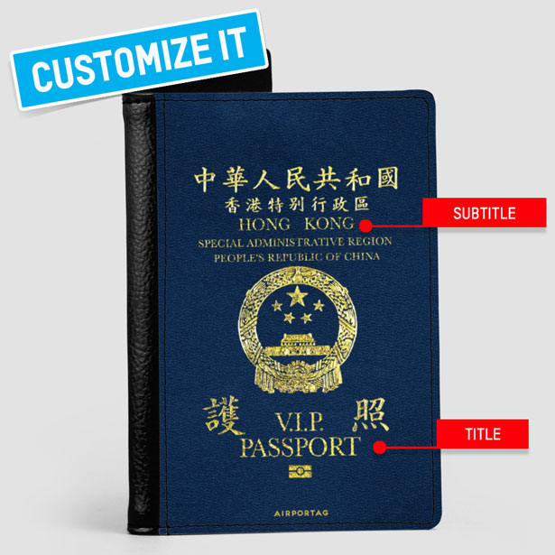 Hong Kong - Couverture de passeport
