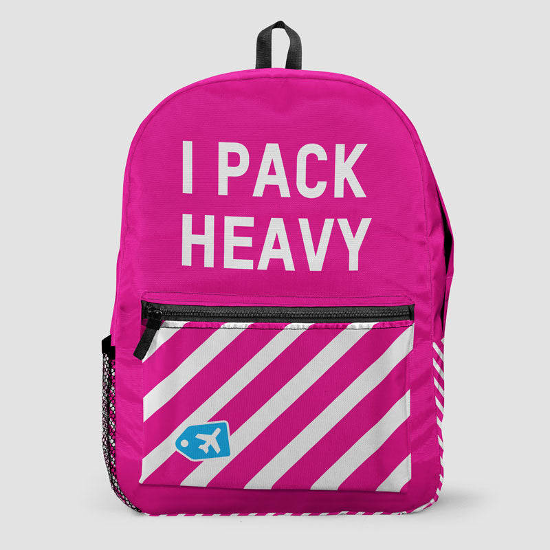 I Pack Heavy - Backpack - Airportag