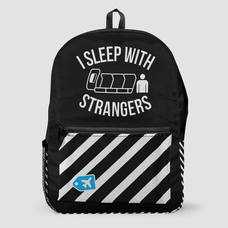 I Sleep With Strangers - Backpack - Airportag