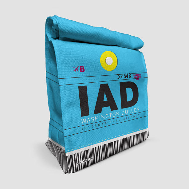 IAD - Lunch Bag airportag.myshopify.com