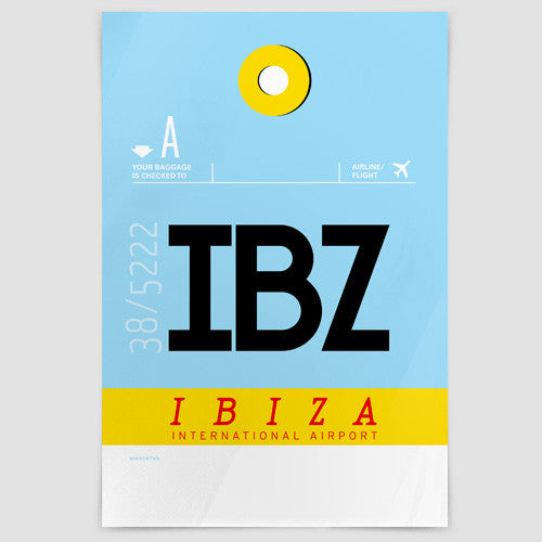 IBZ - Poster - Airportag