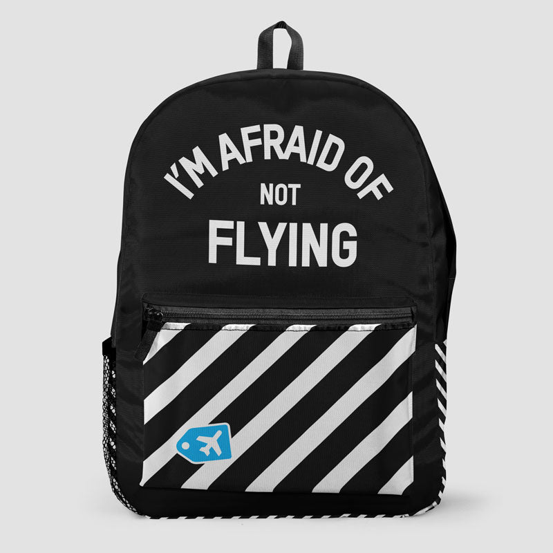 I'm Afraid Of Not Flying - Backpack - Airportag