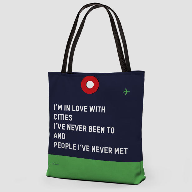 I'm In Love With - Tote Bag - Airportag