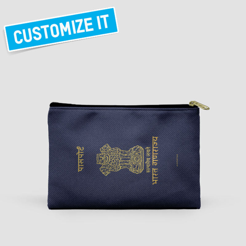 India - Passport Pouch Bag