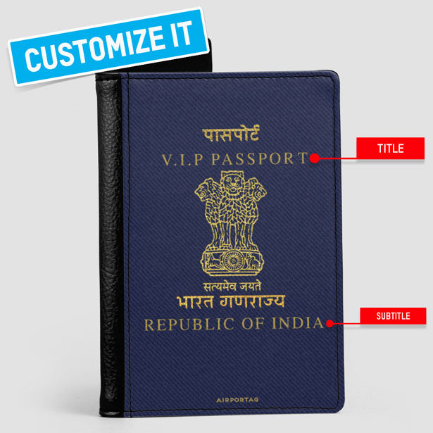 Inde - Couverture de passeport