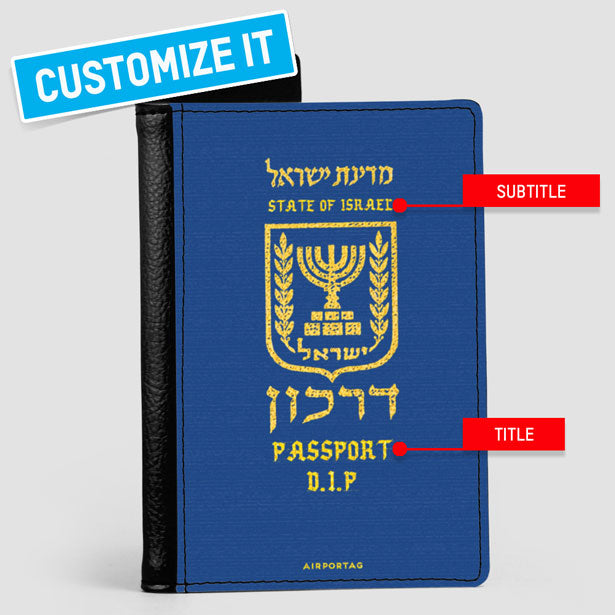 Israël - Couverture de passeport
