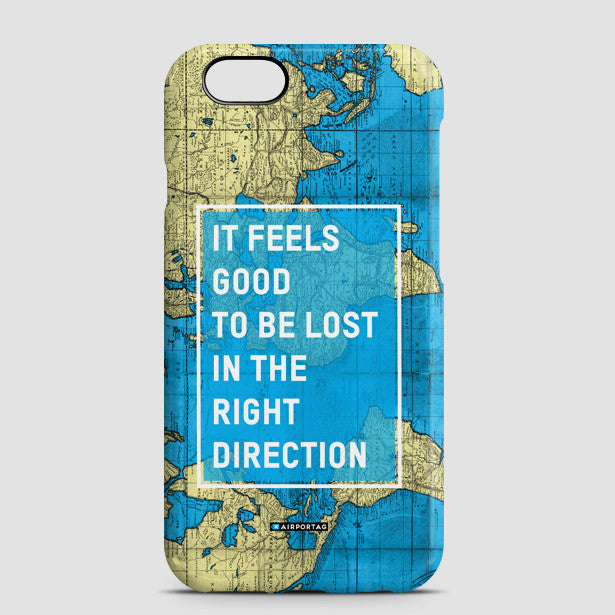 It Feels Good - World Map - Phone Case - Airportag
