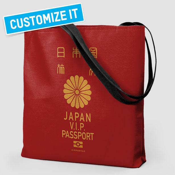 Japon - Sac fourre-tout passeport