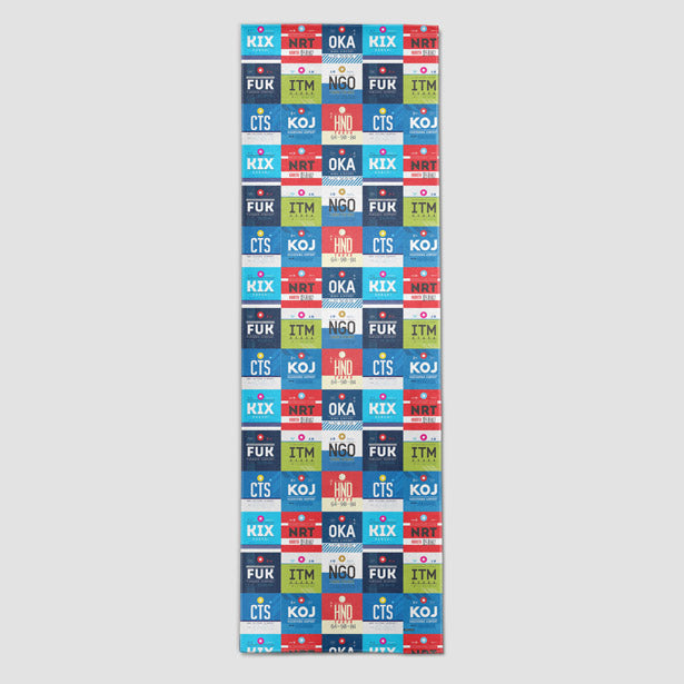 Japanese Airports - Runner Rug airportag.myshopify.com