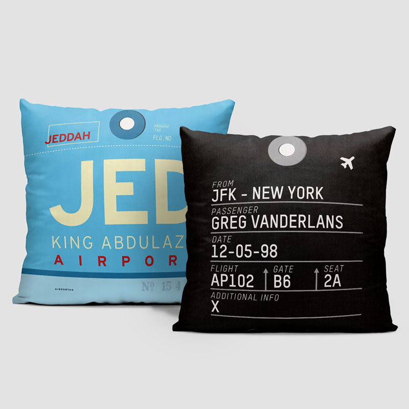 JED - Throw Pillow
