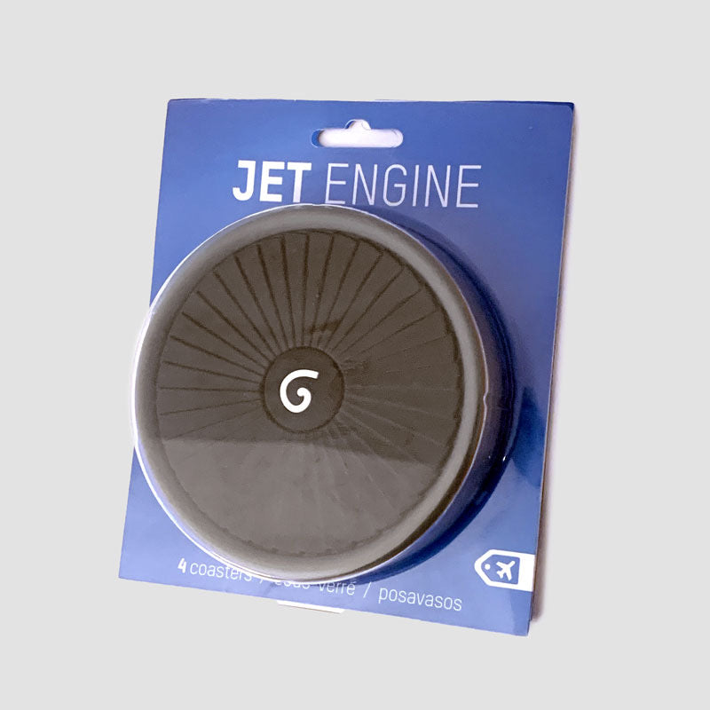 Jet Engine - 4 Coasters Set