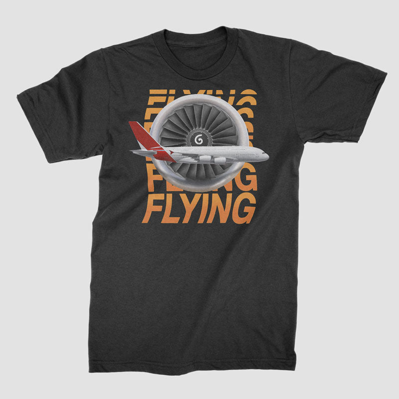 Avion latéral du moteur à réaction - T-Shirt