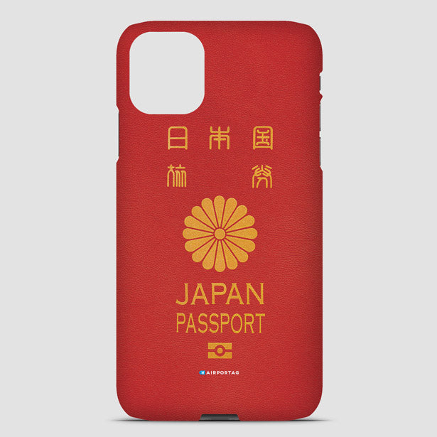 Japan - Passport Phone Case airportag.myshopify.com
