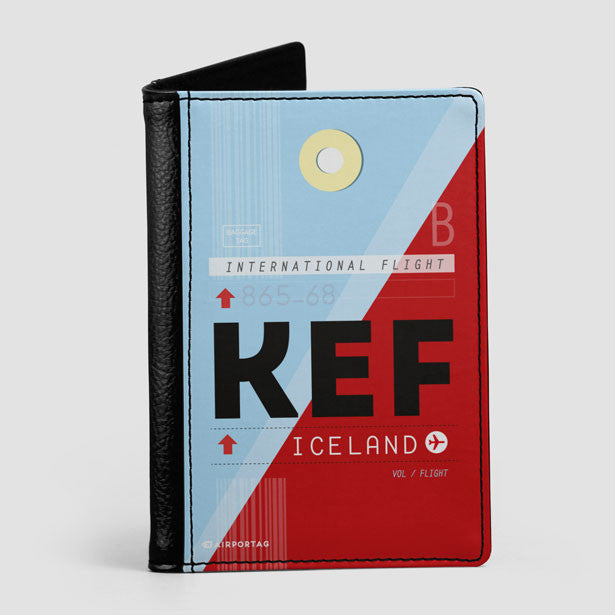 KEF - Passport Cover - Airportag