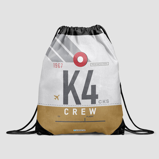K4 - Drawstring Bag airportag.myshopify.com