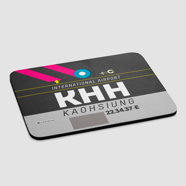 KHH - Mousepad airportag.myshopify.com