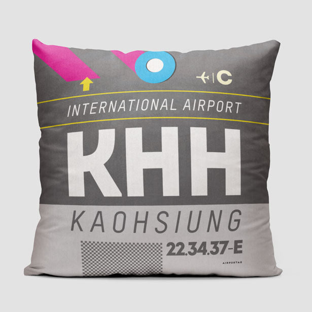 KHH - Throw Pillow airportag.myshopify.com