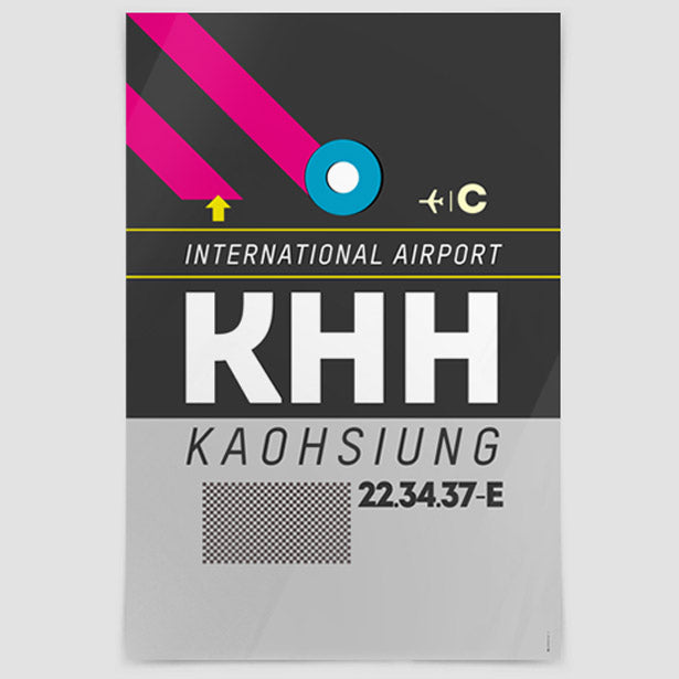 KHH - Poster airportag.myshopify.com