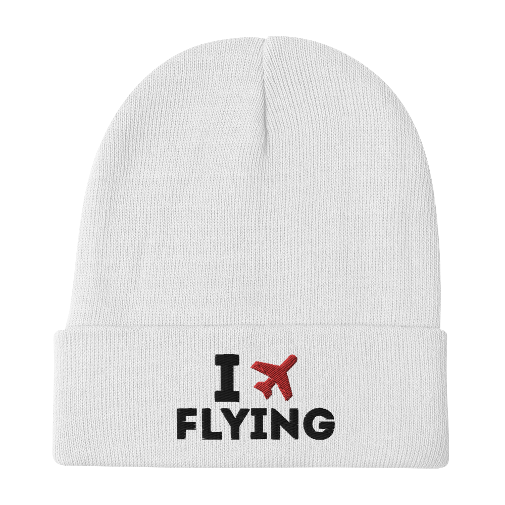 I Love Flying - Knit Beanie