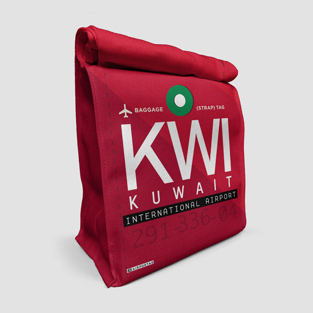 KWI - Lunch Bag airportag.myshopify.com