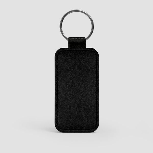 SFO - San Francisco Airport - California - Leather Keychain