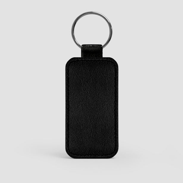 Norwegian Flag - Leather Keychain - Airportag