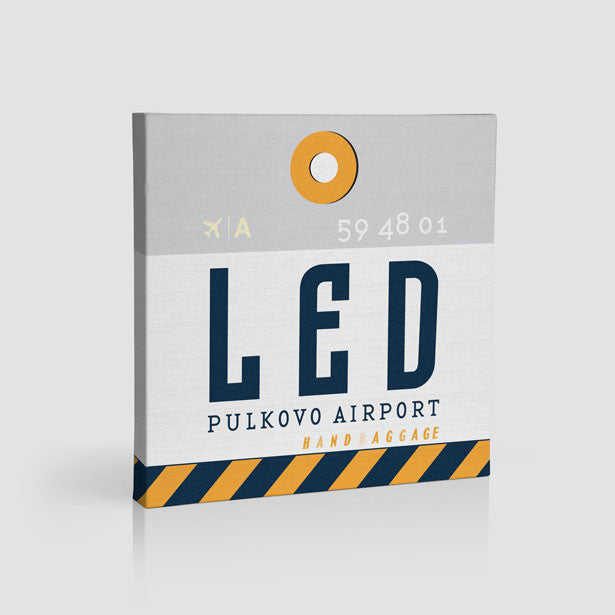 LED - Canvas - Airportag