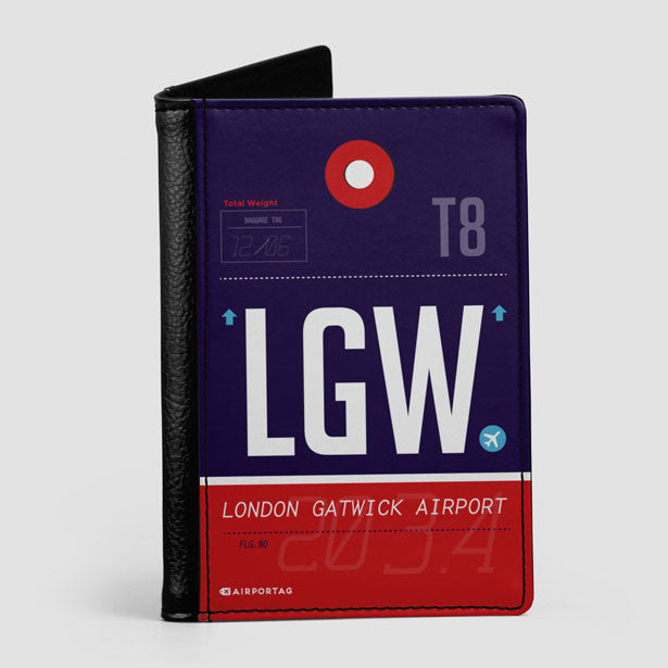 LGW - Passport Cover - Airportag