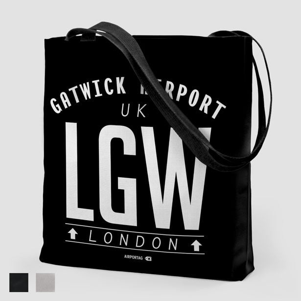 LGW Letters - Tote Bag - Airportag