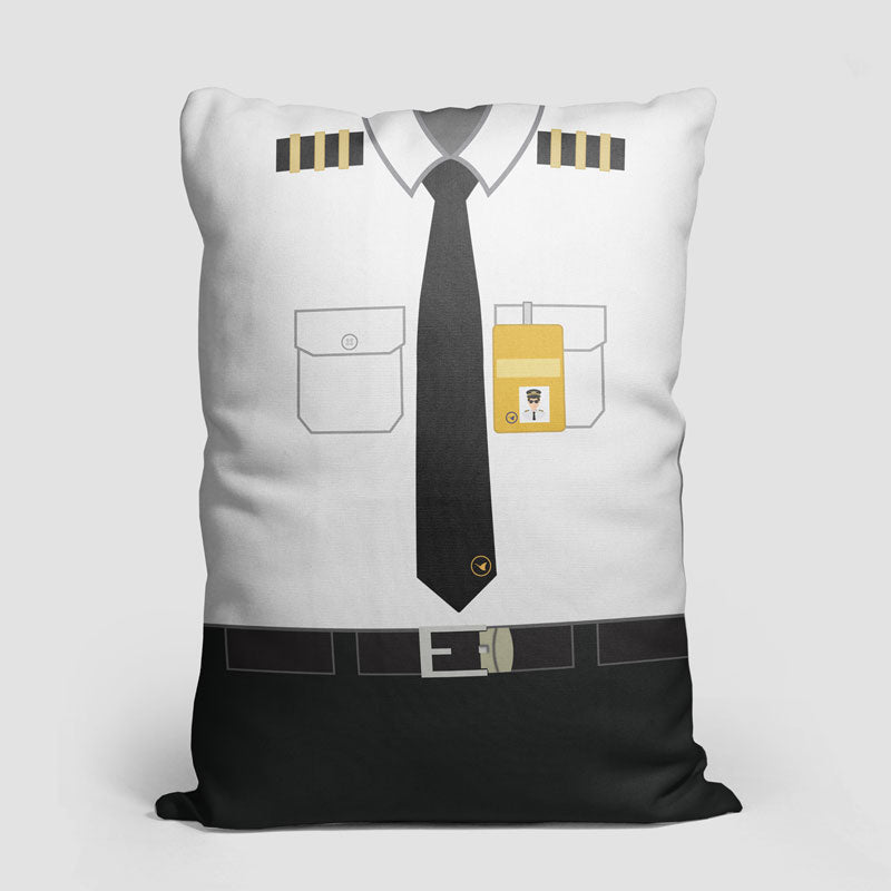 LH Pilot Uniform - Throw Pillow