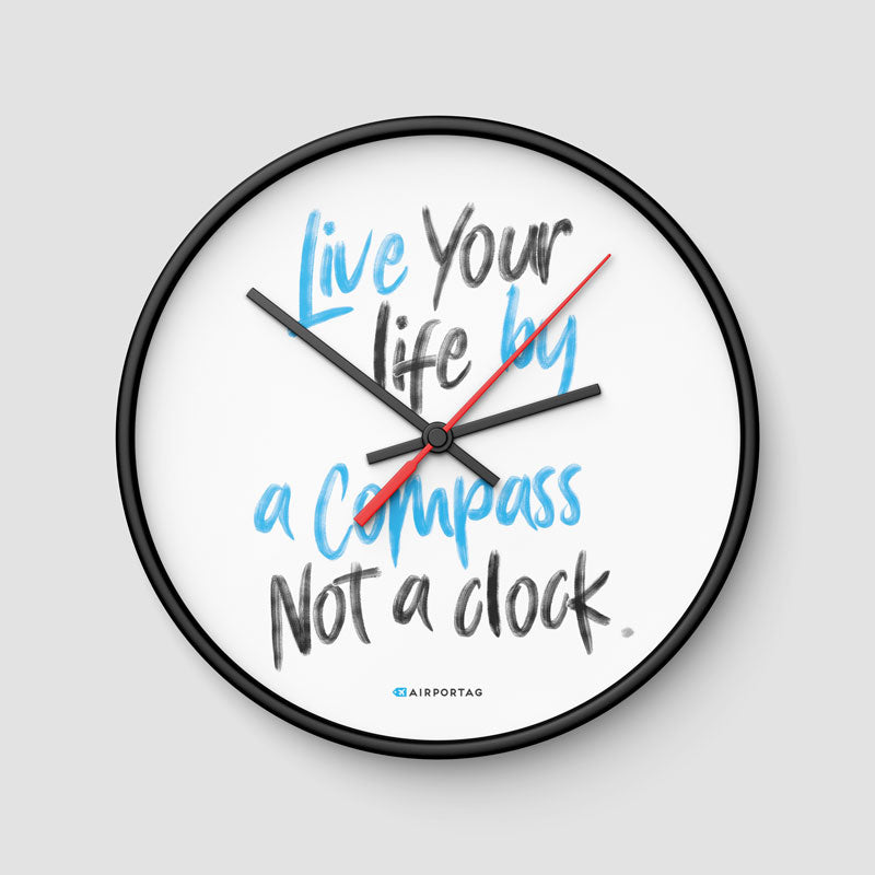Life Compass - Wall Clock