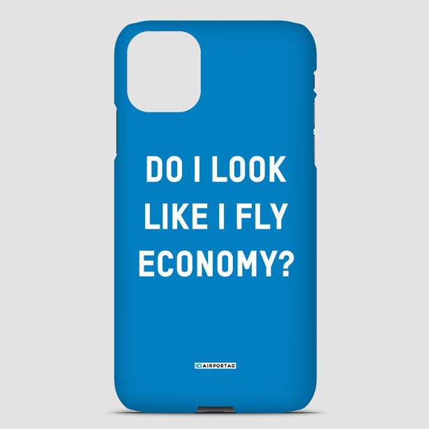 Do I Look Like I Fly Economy? - iPhone Case airportag.myshopify.com