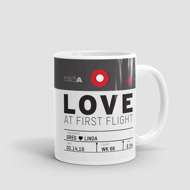 Love At First Flight - Mug - Airportag