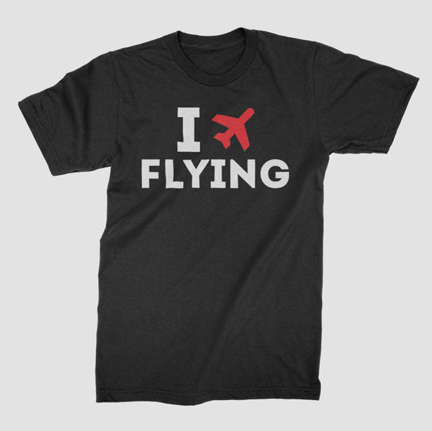 I Love Flying - T-Shirt airportag.myshopify.com