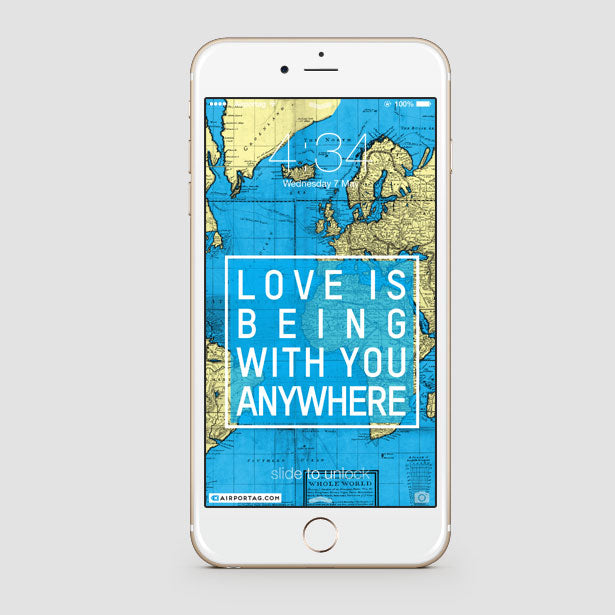 Love Is Being - Mobile wallpaper - Airportag