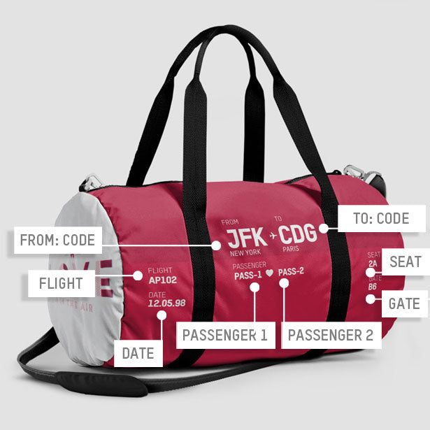 Love Is In The Air - Duffle Bag - Airportag