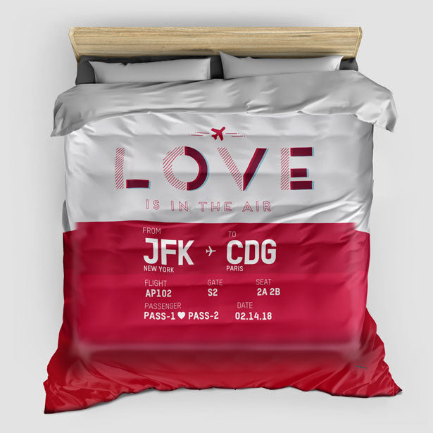 Love Is in The Air - Duvet Cover - Airportag