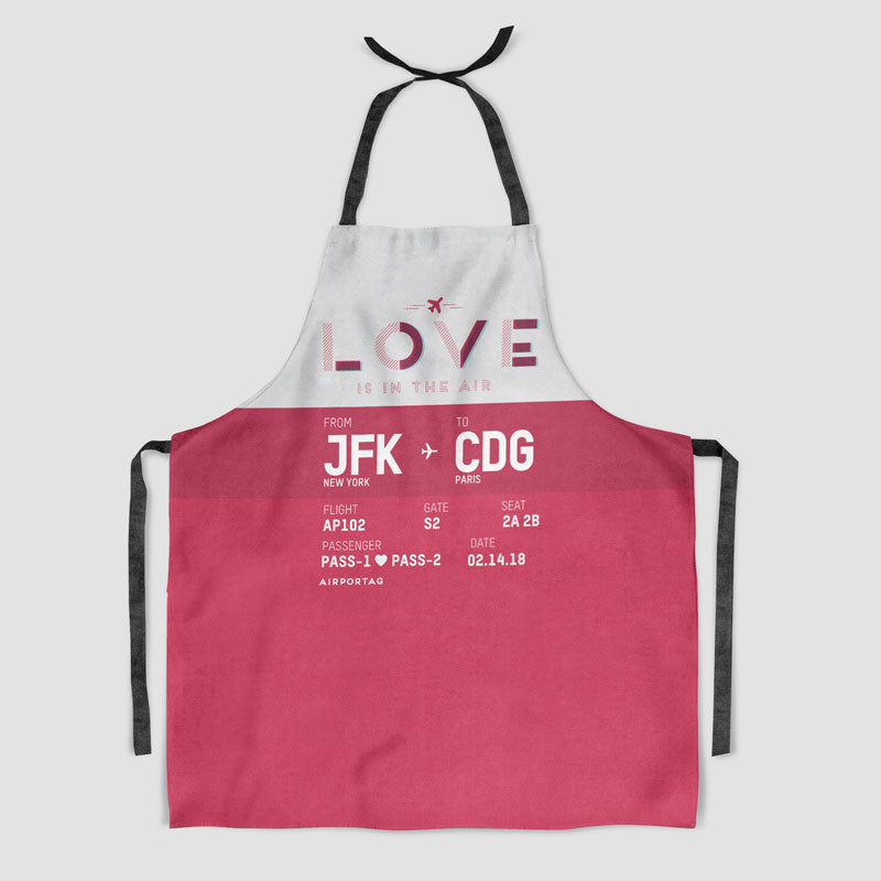 Love Is In The Air - Kitchen Apron - Airportag