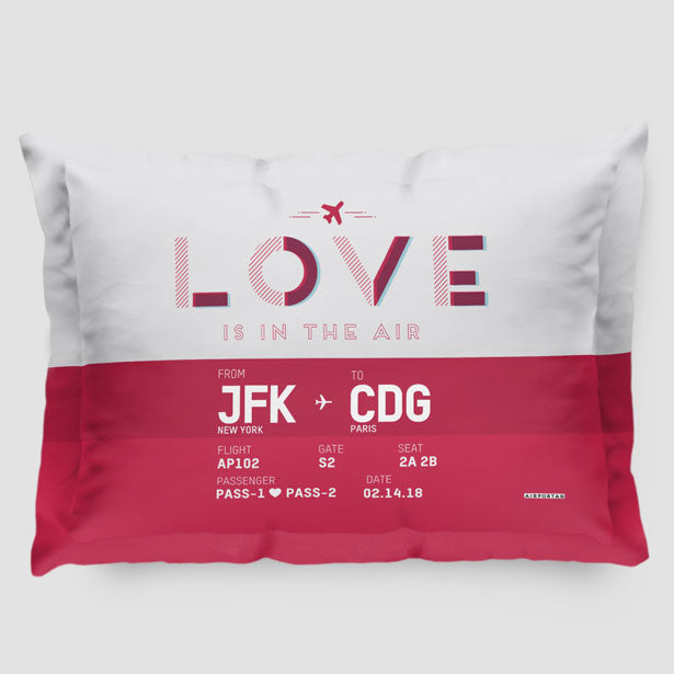 Love Is In The Air - Pillow Sham - Airportag