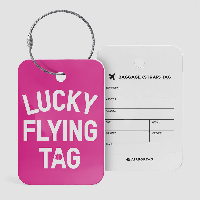 Lucky Flying - Luggage Tag