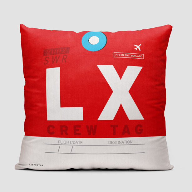 LX - Throw Pillow - Airportag