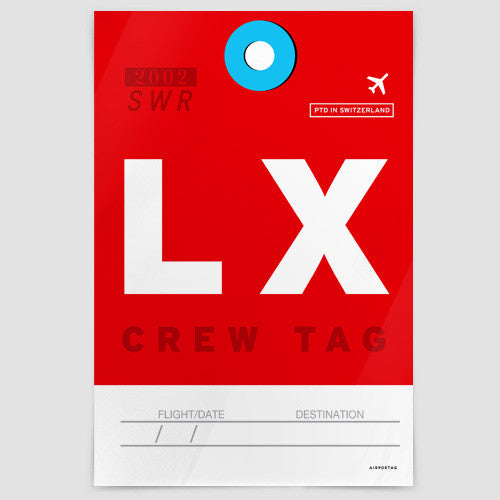 LX - Poster - Airportag