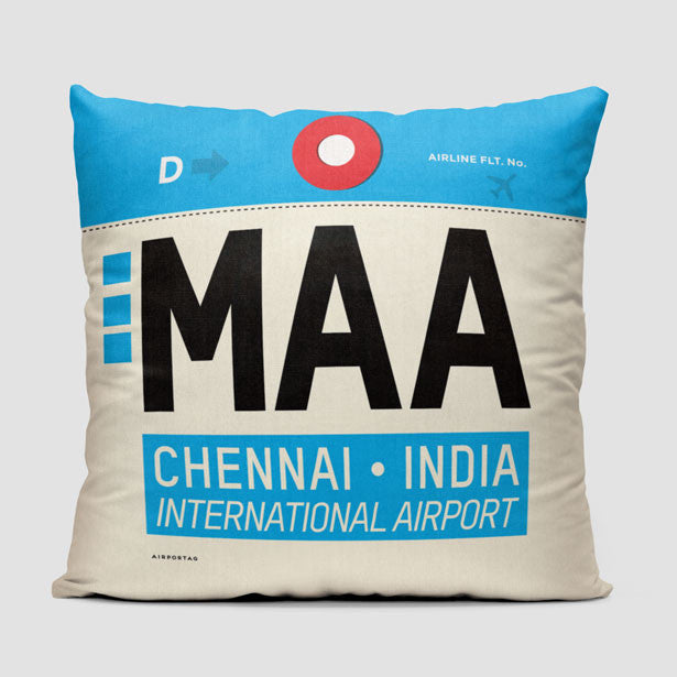 MAA - Throw Pillow - Airportag