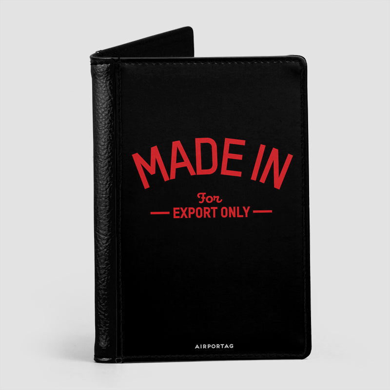 Made In - Passport Cover